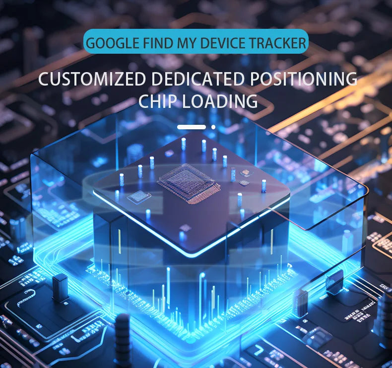 Peocke Mini Étiquette GPS Tracker Circulaire Compacte