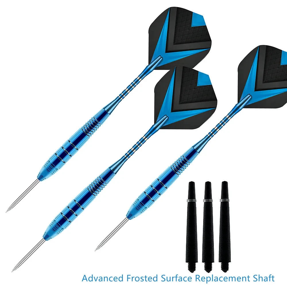 Pointes Métalliques Fléchettes Aluminium Violet 3 Pièces