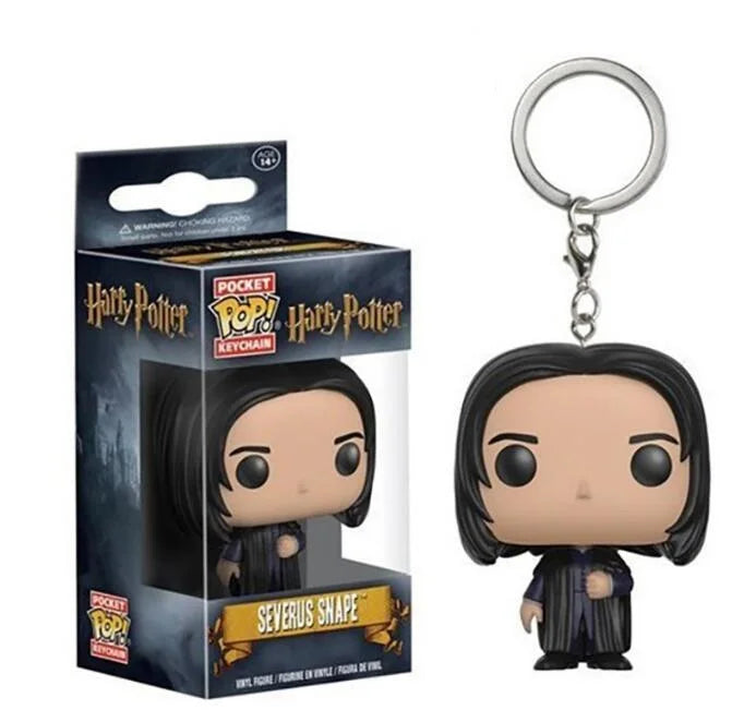 Funko POP-Porte-clés figurine d'action, poupées modèles, Dementor, Hermione, Luna, Lovegood, Dobby, Snape, Ron, Ginny, Magic School, Fawkasultraviolet by LSDLBoutique.ch