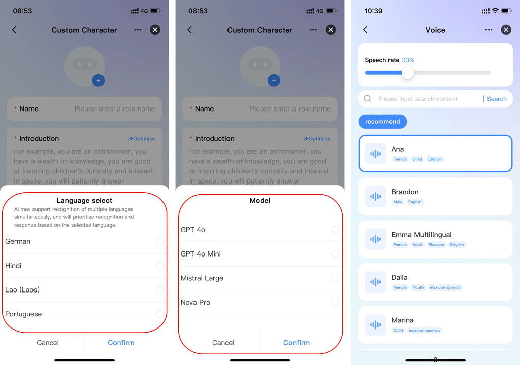 Tuya Robot Éducatif IA WiFi Reconnaissance Vocale Interactif