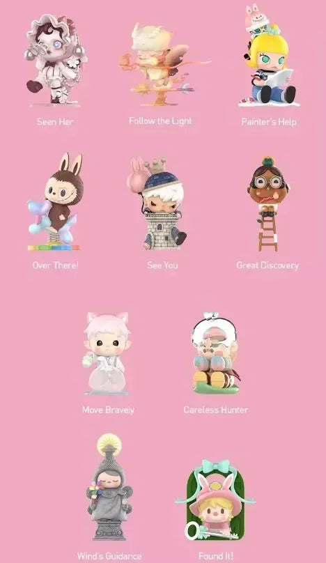 POP MART Mokoko Figurine PV Boîte Aveugle Kawaii Collection