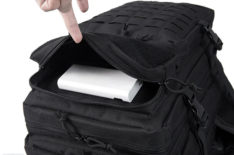 DulBackpack Sac à Dos MOLLE Gris Camouflage 45L