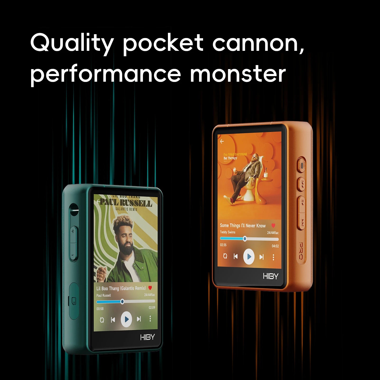 HiBy Lecteur HiFi Portable Double CS43198 DAC 4000mAh