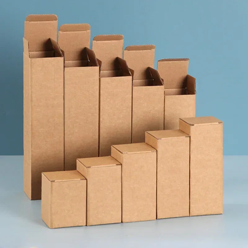Boîtes Emballage Rectangulaires Ondulées En Carton Lot De 20
