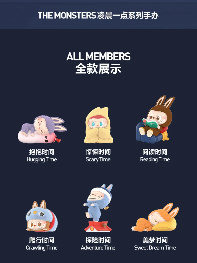 POP MART Labubu Monstres Figurine PVC Boîte Mystère