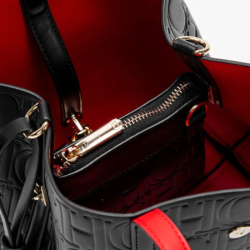 Sac cabas en PU embossé – Casual Tote