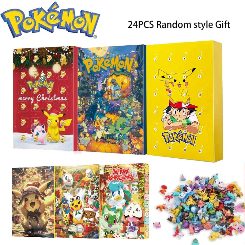 Bandai Calendrier De L Avent Pokémon 24 Figurines Pikachu Et Amis Pret A Jouer Exposer by LSDLBoutique.ch
