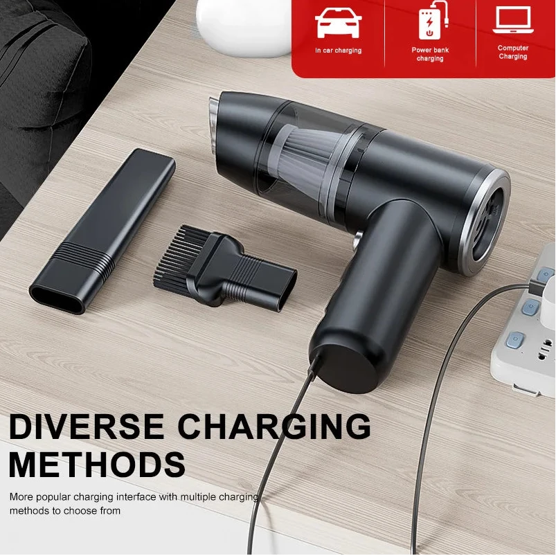 BELIBUY – Aspirateur portable sans fil – Car Vacuum Cleaner - LSDLBoutique