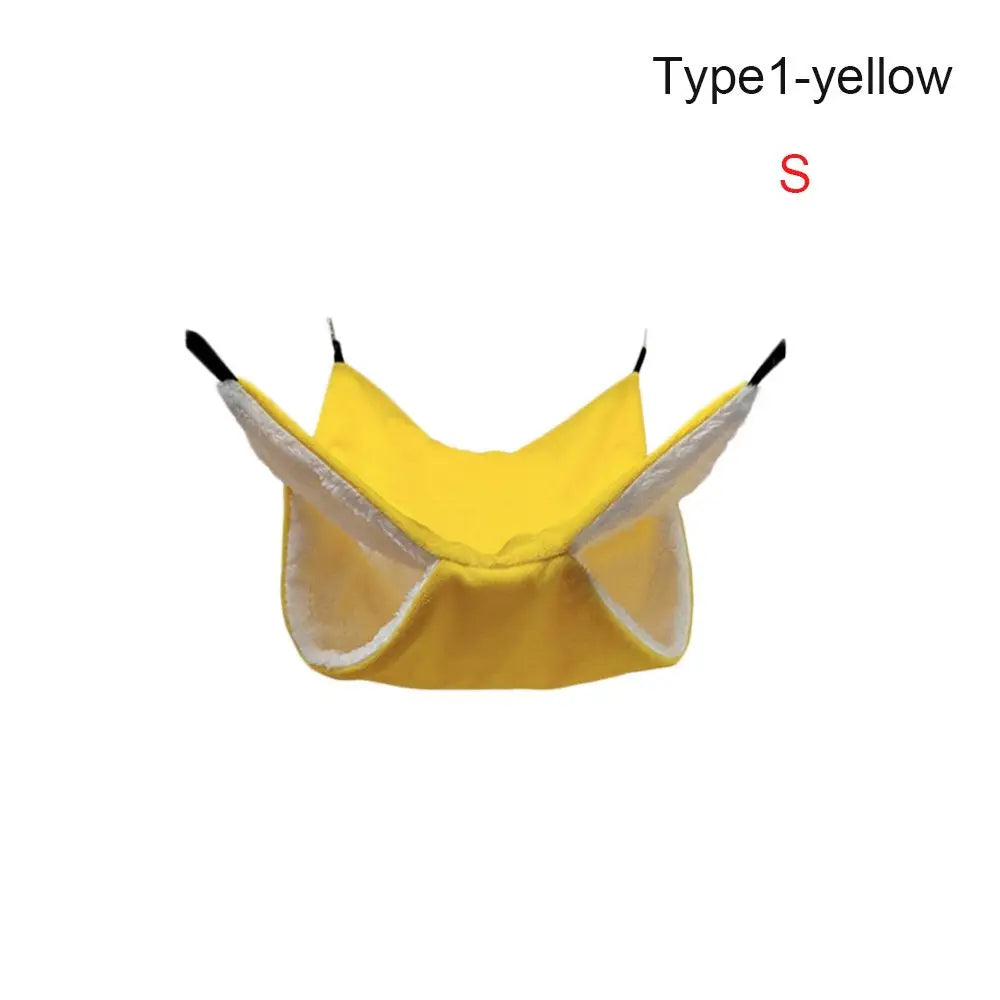 Hamac Chaud En Peluche Pour Petits Animaux Sac De Couchage Épais Double Couche Maison Pour Hamster Et Rat SLaura by LSDLBoutique.ch