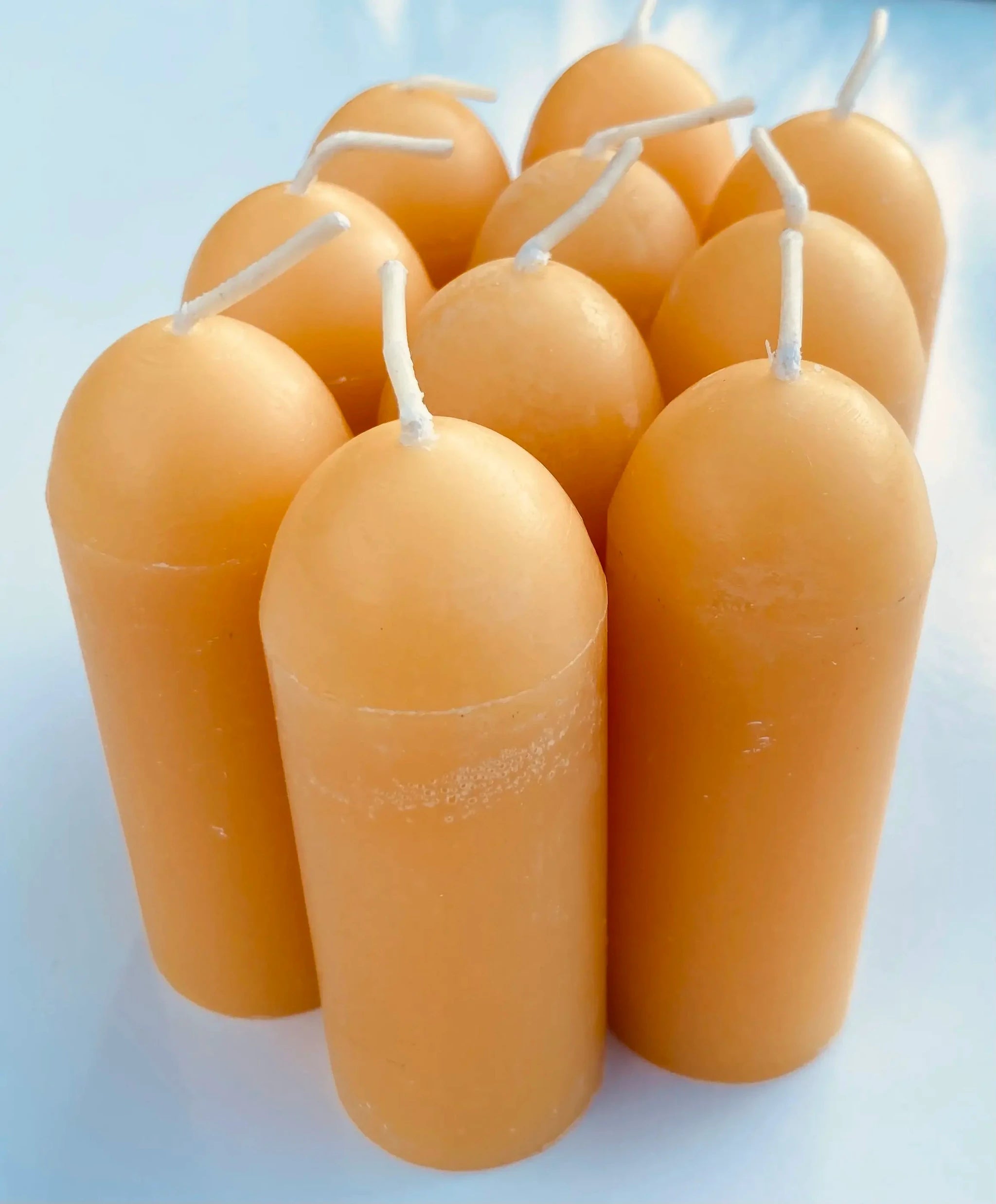 KAPPHERIS Bougie En Cire Abeille Fait Main Non Parfumée