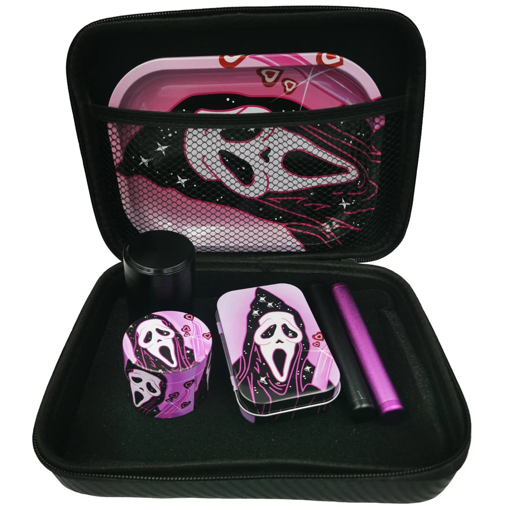 Broyeur à Fumée Métal Ghost 50mm Kit Plateau 18x14cm