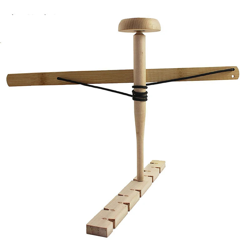 Kit Démarreur De Feu À Archet Bois Naturel Pour Bushcraft Et Survie Manuel Friction Haute Qualité Durable by LSDLBoutique