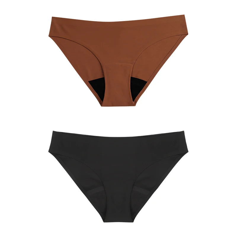 YMQJ Culotte Menstruelle Léopard Respirante Étanche 4 Couches