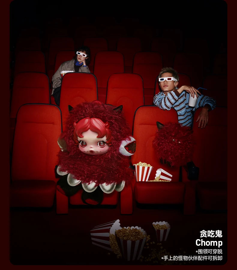 POPMART SKULLPANDA YOU FOUND ME série boîte aveugle devinez sac décoration de bureau modèle mignon cadeau fille sac aveugle jouets Figure d'anime by LSDLBoutique.ch