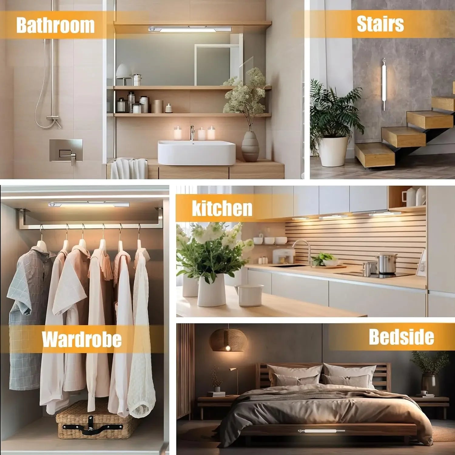 Xiaomi Veilleuse LED à Capteur Magnétique 40 cm 3000mAh