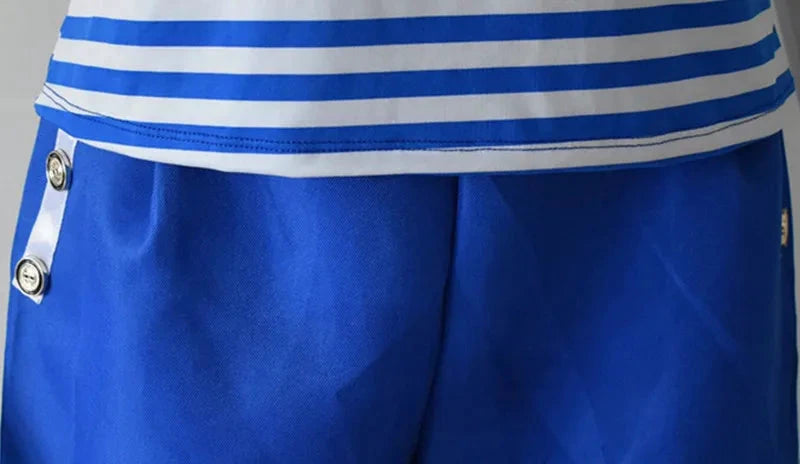 Cosplay Scoops Ahoy Robin Et Steve Harrington Costume Marin Bleu