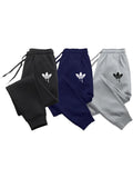 Ensemble Survêtement Homme 3 Pièces Pantalons Jogging Unis