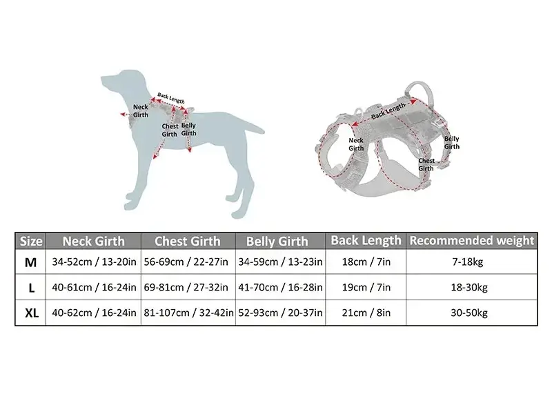 Harnais pour chien anti‑évasion réfléchissant Truelove TLH7011 par LSDLBoutique, gris, tailles M/L/XL.