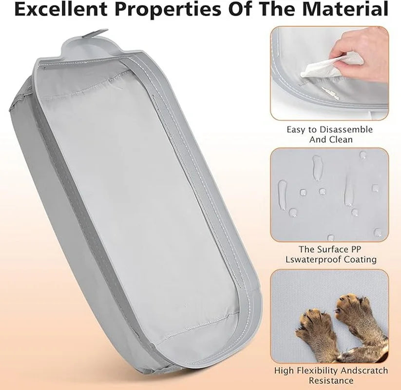 Tapis Pour Bac À Litière Automatique En Tissu Souple Collecteur De Déchets Pour Hygiène Des Zones De Toilettes by LSDLBoutique