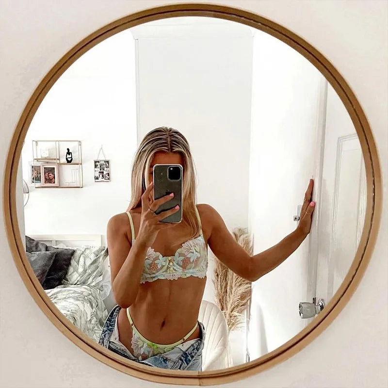 Les Secrets de Léa Ensemble Lingerie Maille Dentelle Vert