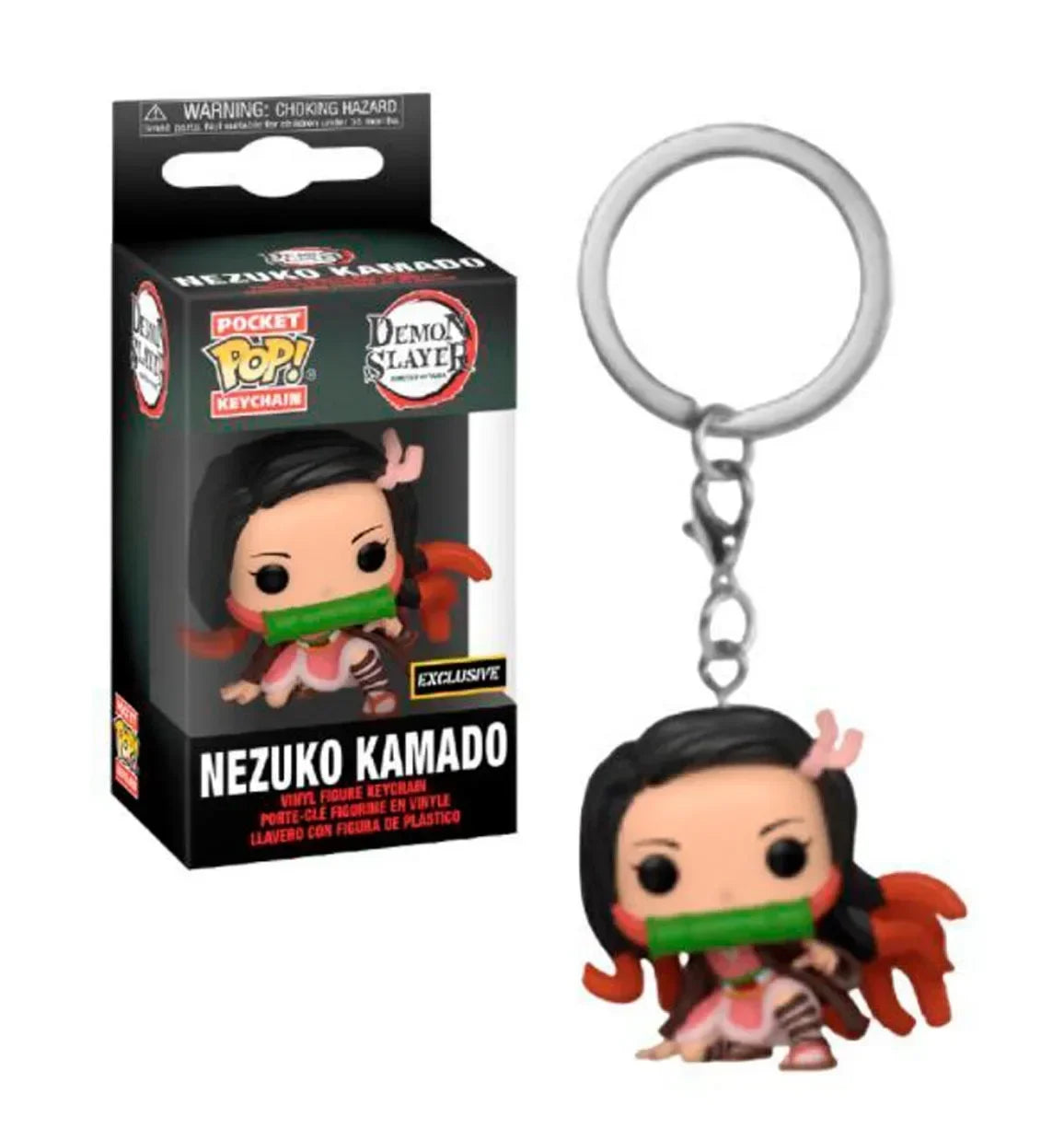 FUNKO POP Demon Slayer NEZUKO KAMADO ZENITSU AGATSUMA TANJIRO INOSUKE HASHIBIRA poche Pop porte-clés Collection modèle poupée jouet by LSDLBoutique.ch