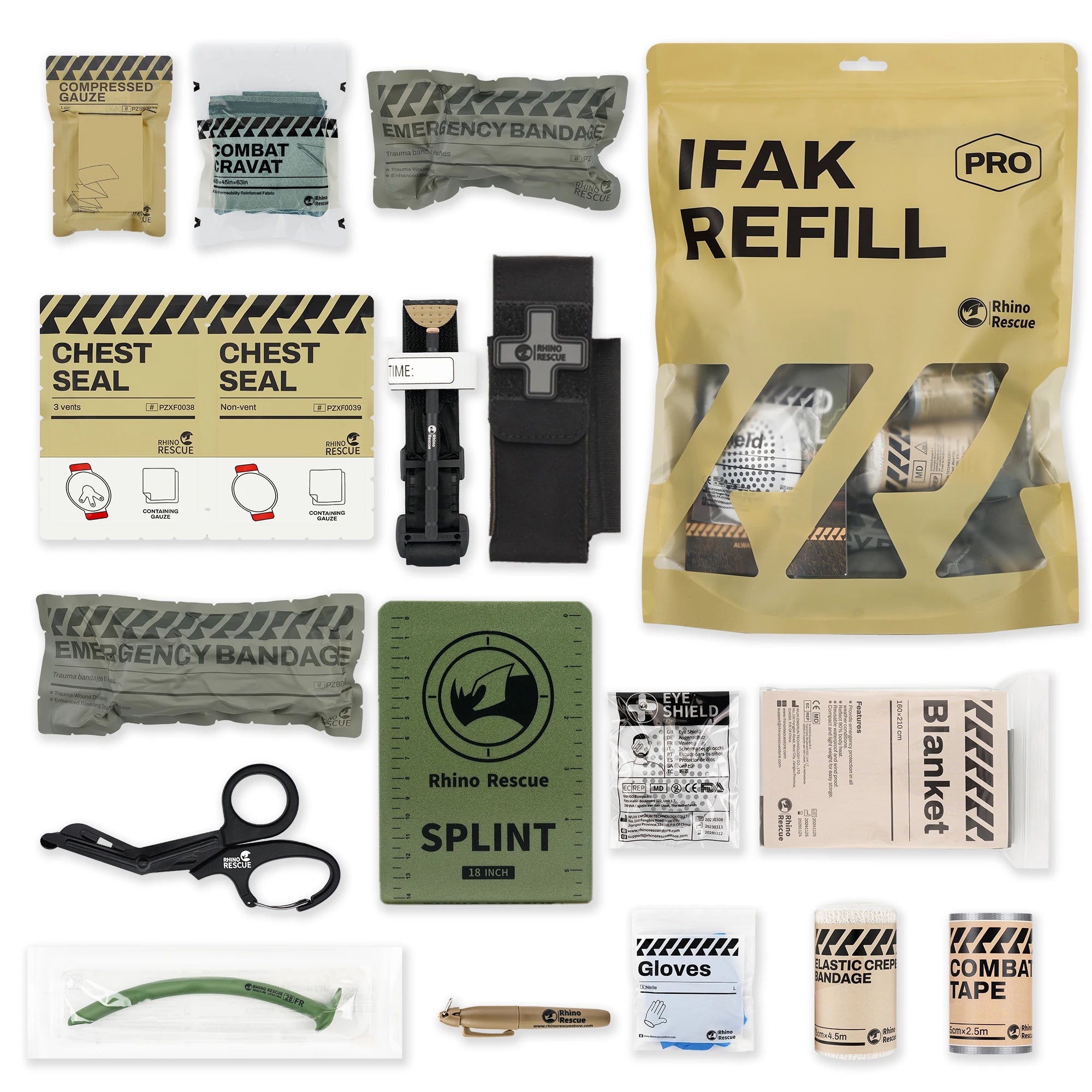 Rhino Rescue Kit Traumatologie De Sauvetage Tactique