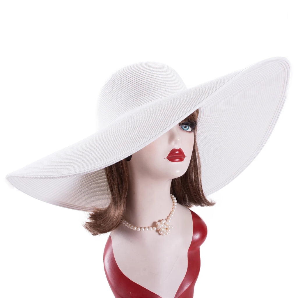 Chapeau de paille pliable à large bord – Lawliet A330