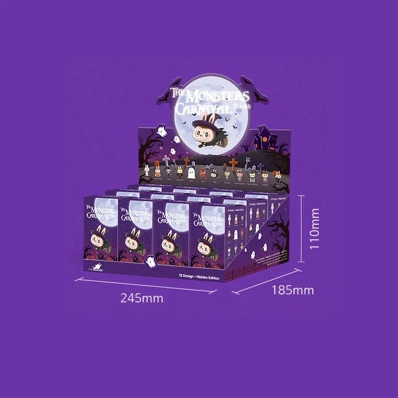 Pop Mart Labubu Halloween Monster Figure PVC 8 ​​cm