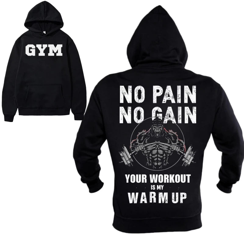 Sweat à Capuche Homme Polaire Doublure Confort Noir