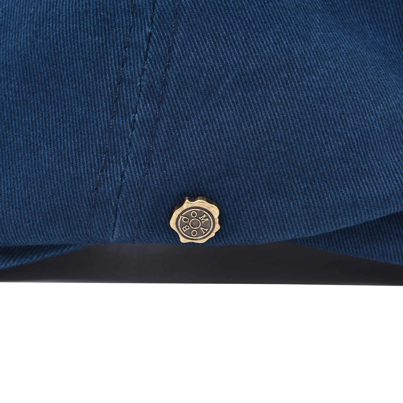 VoBoom Casquette Plate Coton Ivy Bleu Marine Unisexe