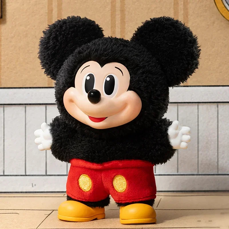 POP MART Mickey famille mignon ensemble porte-clés série boîte aveugle boîte mystère devinez sac jouet poupée mignon Anime Figure ornement de bureau by LSDLBoutique.ch