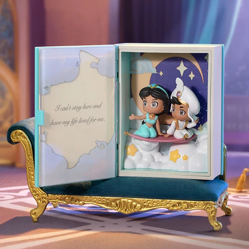 POP MART Disney Princess Fairy Tales Ensemble de Scènes Boîte Aveugle