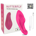 Vibromasseur Papillon Portable Télécommande Via Application Contrôle À Distance Pour Clitoris Et Point G Solo Ou À Deux by LSDLBoutique