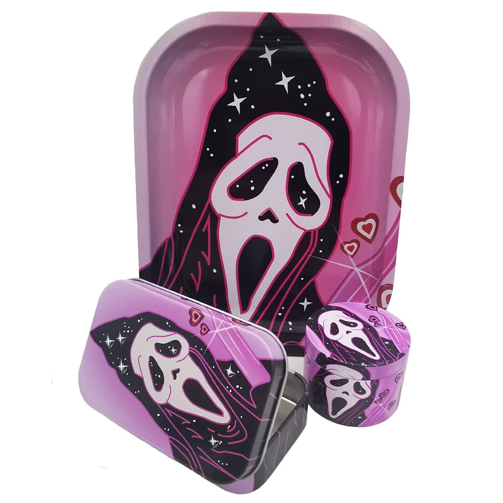 Broyeur à Fumée Métal Ghost 50mm Kit Plateau 18x14cm