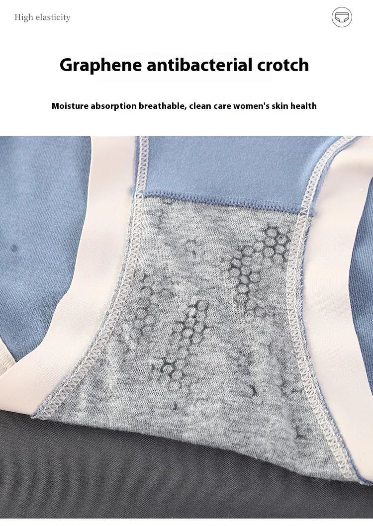 Culotte Femme Modal Taille Haute Patchwork Confort