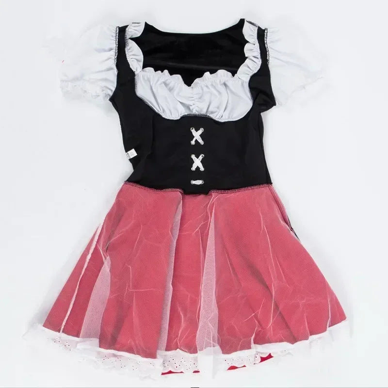 Costume Chaperon Rouge – Robe et cape cosplay femme conte de fées