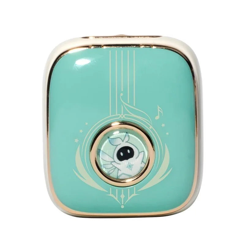 Venti Casque Bluetooth 5.4 Turquoise Genshin Impact Cosplay