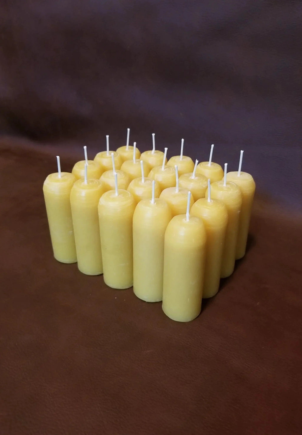 KAPPHERIS Bougie En Cire Abeille Fait Main Non Parfumée