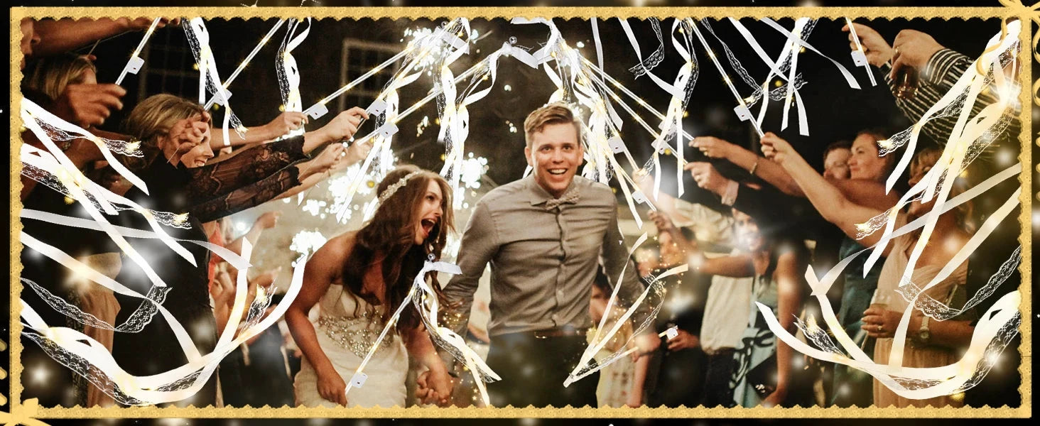 Baguettes Lumineuses LED Lot 200 Mariage Fête Ambiance