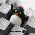 LOBO Capuchon Clavier Pingouin En Résine Kawaii ESC