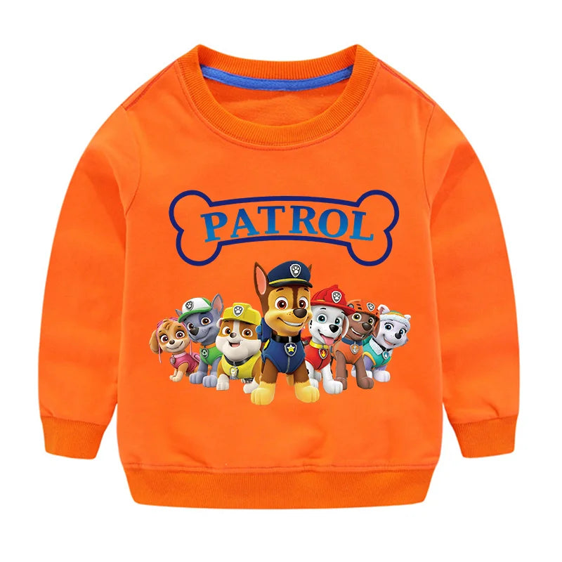 Sweat-shirt à capuche pour Sport, mignon, Paw Patrol, décontracté, dessin animé Paw Patrol, Patchwork, pull, automne, vêtements de Sport, cadeaux d'anniversaire, 2024 by LSDLBoutique.ch