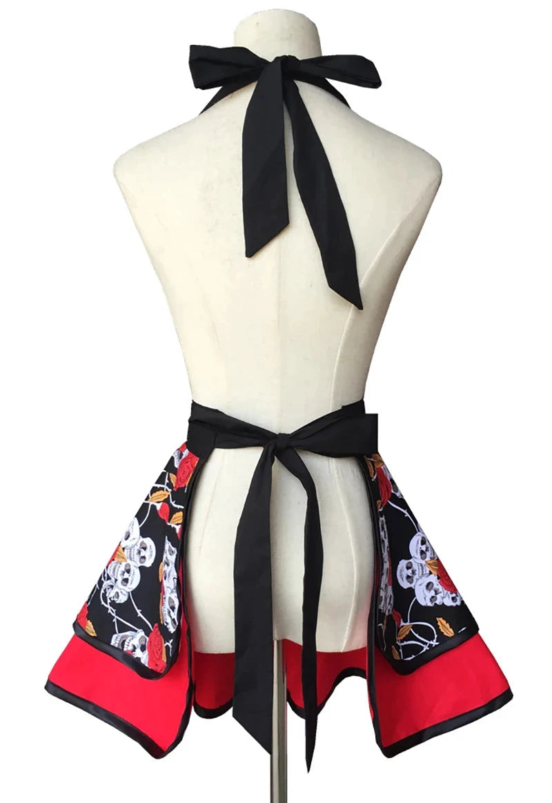 Tablier sans manches en coton