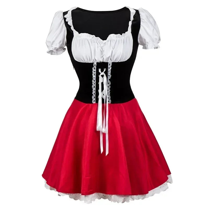 Costume Chaperon Rouge – Robe et cape cosplay femme conte de fées