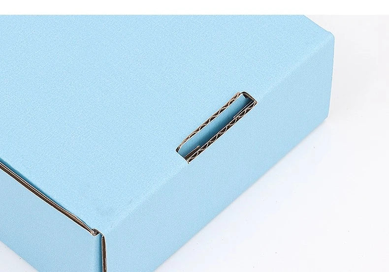 Boîte Pliante Épaisse En Carton Triple Couche Lot De 10 Couleurs