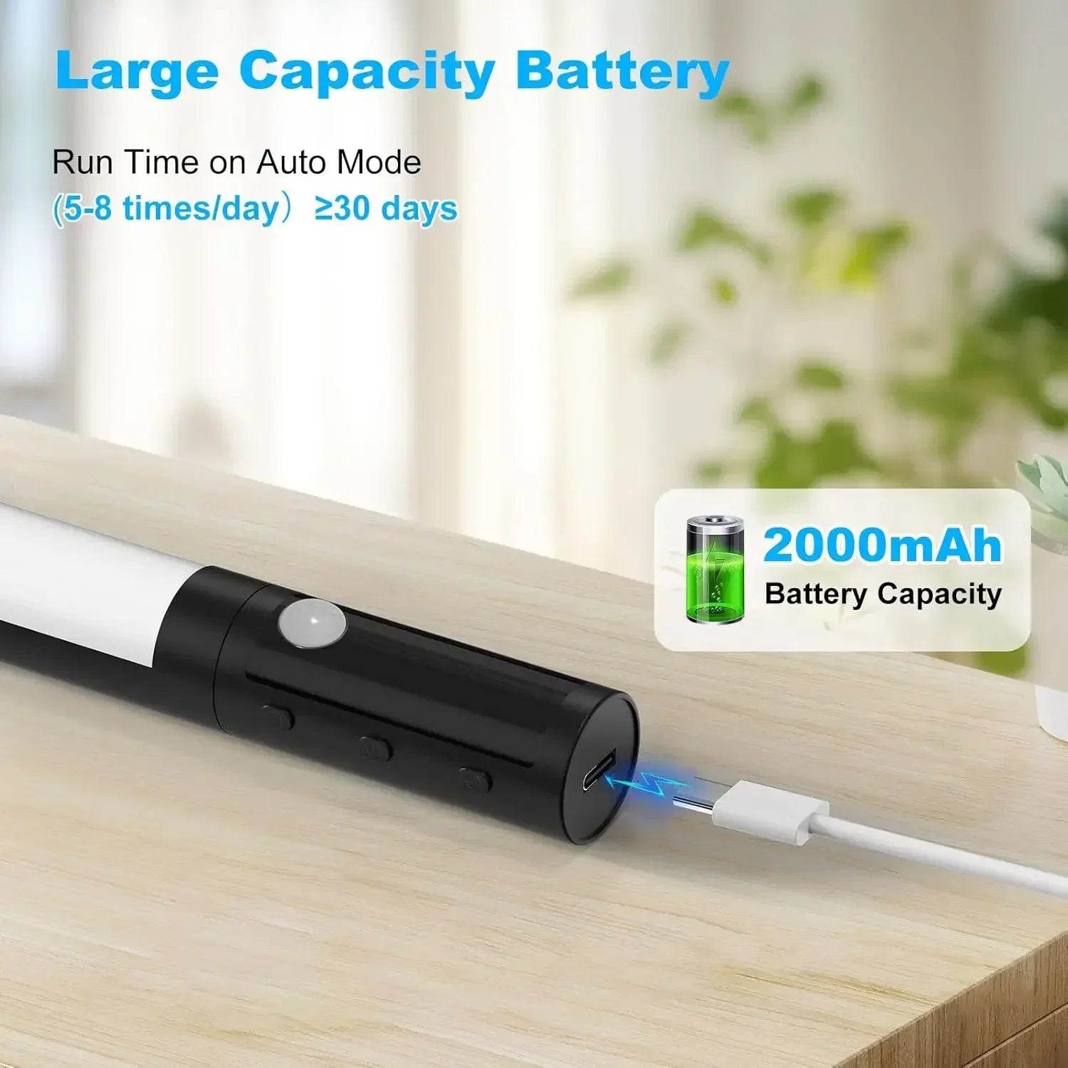 Xiaomi Veilleuse LED Sans Fil Capteur Mouvement 2000mAh