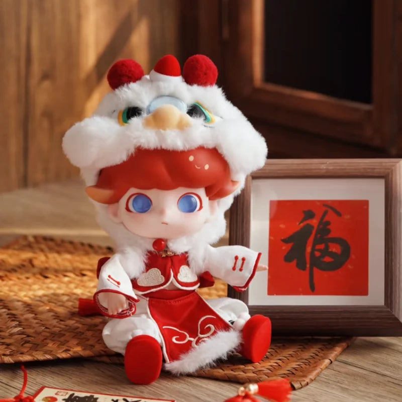 Pop Mart Dimoo Lion Porte Bonheur Figurine 1/8 Kawaii