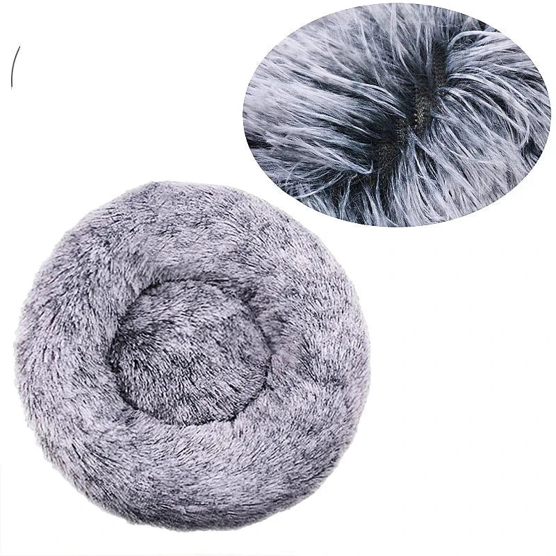 NONEN Lit Rond Pour Animaux Peluche Six Tailles 40 à 90 cm