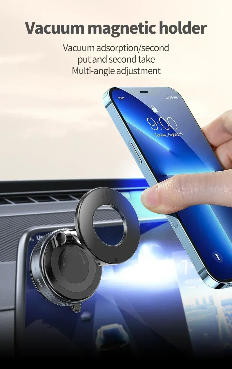 Xiaomi Support Téléphone Magnétique Pliable 360 Deg Voiture