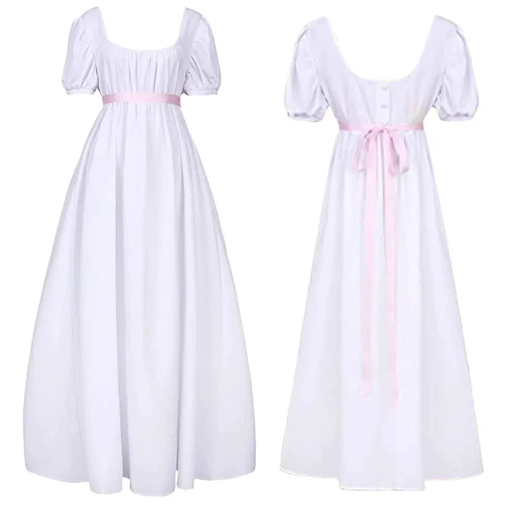 Robe longue style Regency - Tea Dress