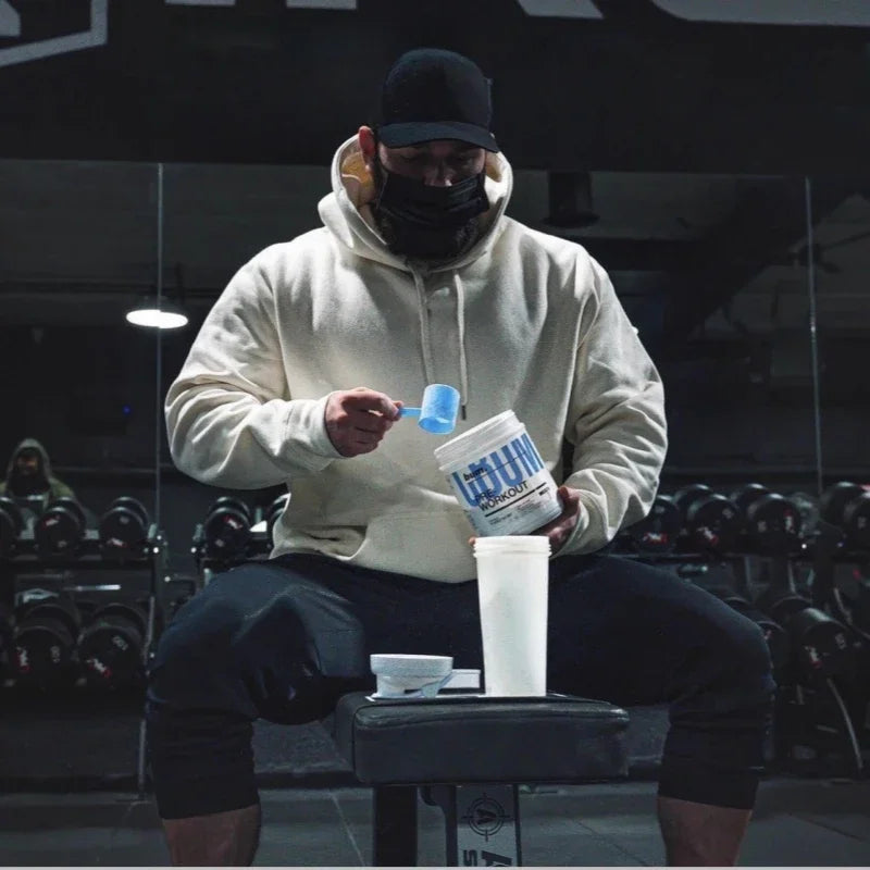 Sweat à Capuche Homme Polaire Doublure Confort Noir